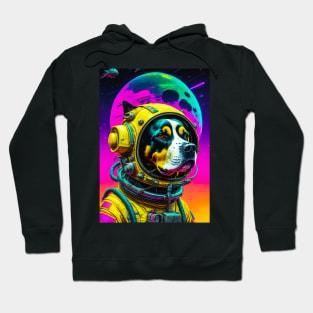 Inspirational Dog in Space Hoodie